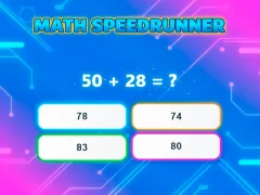 لعبة Math Speedrunner على الانترنت