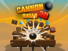لعبة Cannon Balls 3D على الانترنت