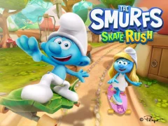 لعبة The Smurfs Skate Rush على الانترنت