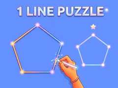 لعبة 1 Line Puzzle على الانترنت