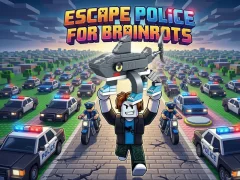لعبة Escape Police for Brainrots على الانترنت