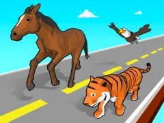 لعبة Animal Transform Race على الانترنت