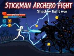 لعبة Stickman Archero Fight: Shadow fight war على الانترنت