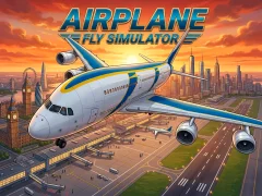 لعبة Airplane Fly Simulator على الانترنت
