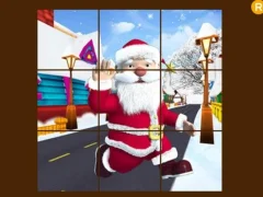 لعبة Christmas Run Puzzle على الانترنت