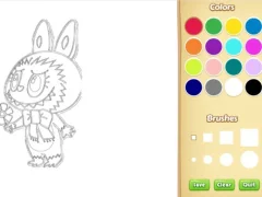 لعبة Chibi Labubu Coloring Book for Kids على الانترنت