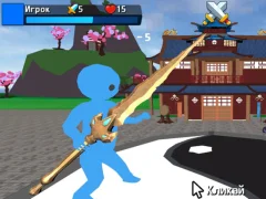 لعبة Obby Stickman On Swords على الانترنت