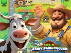 لعبة Idle Dairy Farm Tycoon على الانترنت