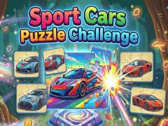 لعبة Sport Cars Puzzle Challenge على الانترنت