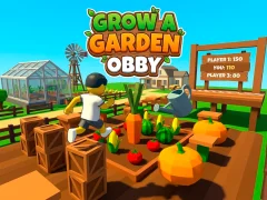 لعبة Grow a Garden Obby على الانترنت
