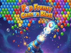 لعبة Pop Frenzy Cannon Blast على الانترنت