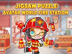 لعبة Jigsaw Puzzle: Avatar World Fire Station على الانترنت