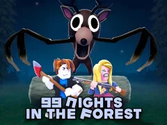 لعبة 99 Nights in the Forest - Roblox على الانترنت