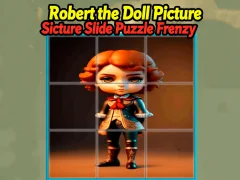 لعبة Robert the Doll Picture Slide Puzzle Frenzy على الانترنت