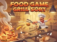 لعبة Food Game Grill Sort على الانترنت