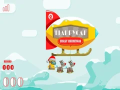 لعبة FlappyCat Crazy Christmas على الانترنت