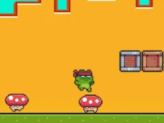 لعبة Ninja Frog Adventure على الانترنت