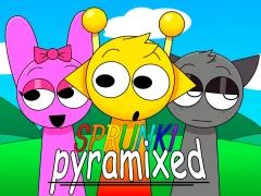 لعبة Sprunki Pyramixed على الانترنت