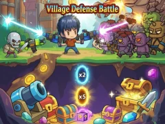لعبة Village Defense Battle على الانترنت