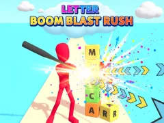 لعبة Letter Boom Blast Rush على الانترنت