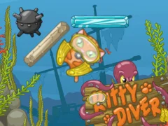 لعبة Kitty Diver على الانترنت