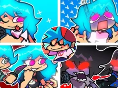 لعبة FNF VS Sky: Pico Mix على الانترنت