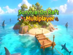 لعبة Survival On Raft Multiplayer على الانترنت