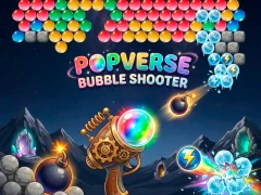 لعبة Popverse Bubble Shooter على الانترنت