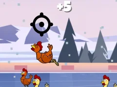 لعبة Chicken Shooting 2D على الانترنت