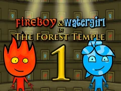 لعبة Fireboy & Watergirl In The Forest Temple على الانترنت