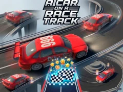 لعبة A Car on a Race Track على الانترنت