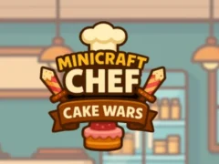 لعبة Minicraft Chef Cake Wars على الانترنت