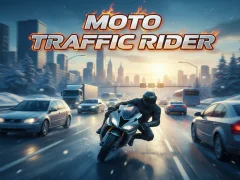 لعبة Moto Traffic Rider على الانترنت