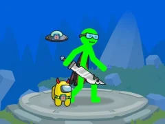 لعبة Stickman Mega Boss Battles! على الانترنت