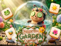 لعبة Mojicon Garden Connect على الانترنت