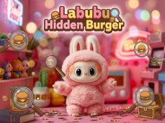 لعبة Labubu Hidden Burger على الانترنت