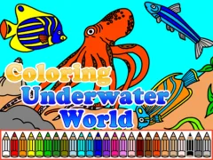 لعبة Coloring Underwater World على الانترنت