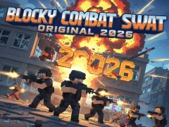 لعبة Blocky Combat Swat Original 2026 على الانترنت
