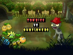 لعبة Zombies vs. Sunflowers على الانترنت