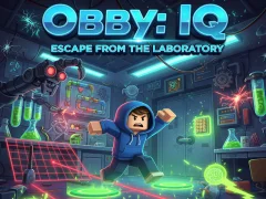 لعبة Obby: IQ Escape from the Laboratory على الانترنت