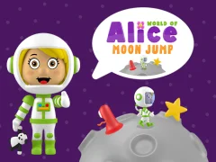 لعبة World of Alice Moon Jump على الانترنت
