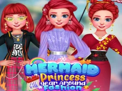 لعبة Mermaid Princess All Year Around Fashion على الانترنت
