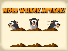 لعبة Mole Whack Attack على الانترنت