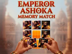 لعبة Emperor Ashoka Memory Match على الانترنت