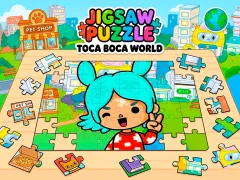 لعبة Jigsaw Puzzle: Toca Boca World على الانترنت