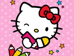 لعبة Color By Number With Hello Kitty على الانترنت