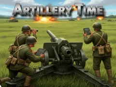 لعبة Artillery Time على الانترنت