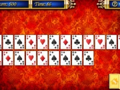 لعبة Accordion Solitaire على الانترنت