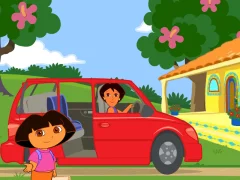 لعبة Dora The explorer Dora's Ride-Along City Adventure على الانترنت