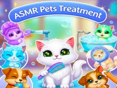 لعبة ASMR Pets Treatment على الانترنت